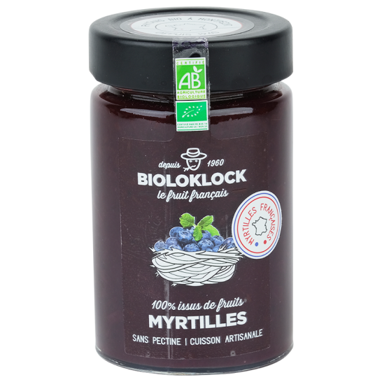 100% issus de fruit myrtilles bio - 1