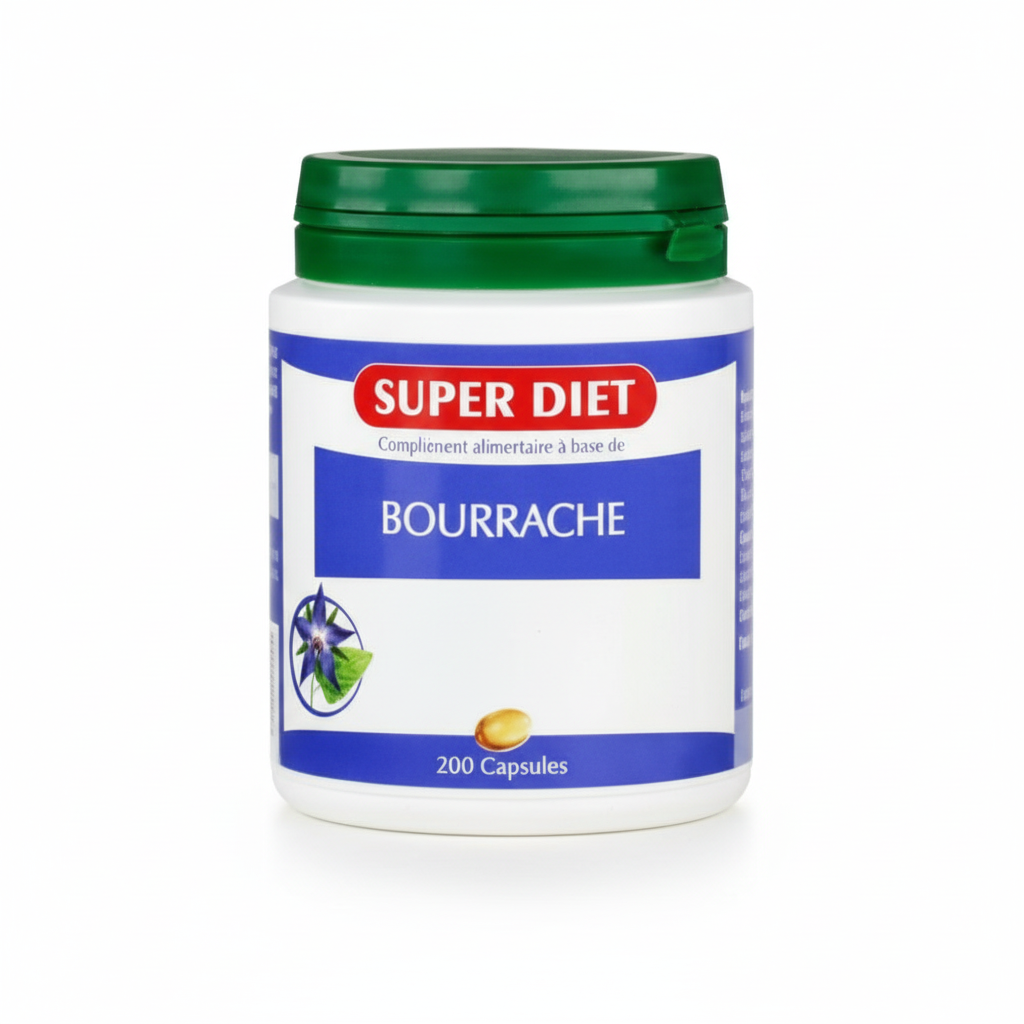 SUPERDIET -- Bourrache 200 caps