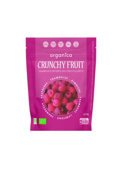 Framboises entières biologiques lyophilisées - 1