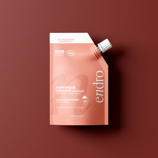 Recharge Dentifrice Enfant - Goût Fruits Rouges - 1